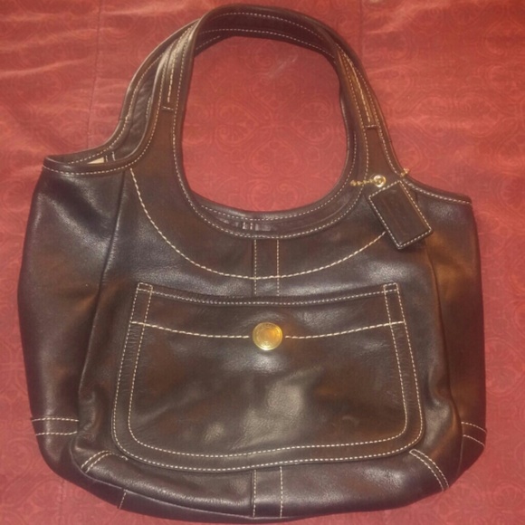 Coach hand bag