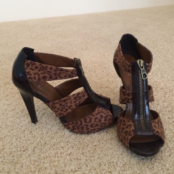 cheetah print high heels