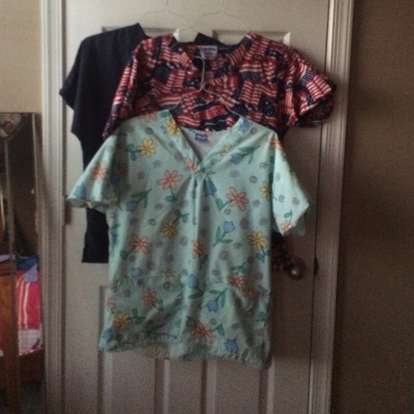 Scrub tops