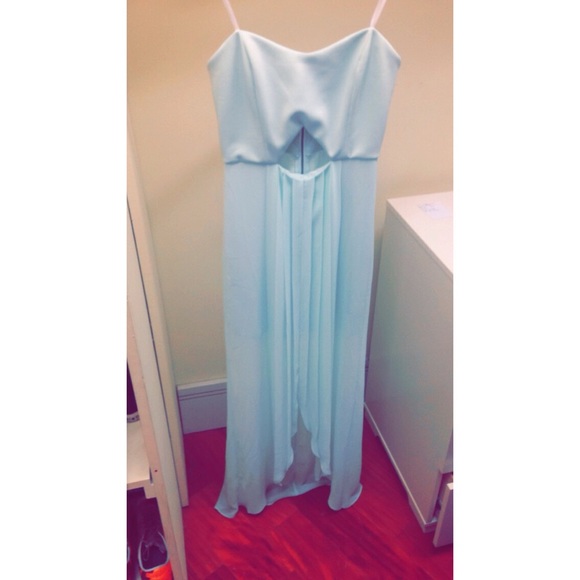 Prom/Homecoming Mint High-Low Dress
