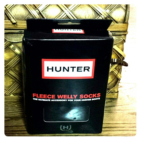 HUNTER fleece liners black