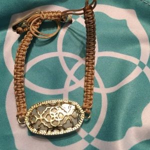 Essie woven bracelet in iridescent drusy