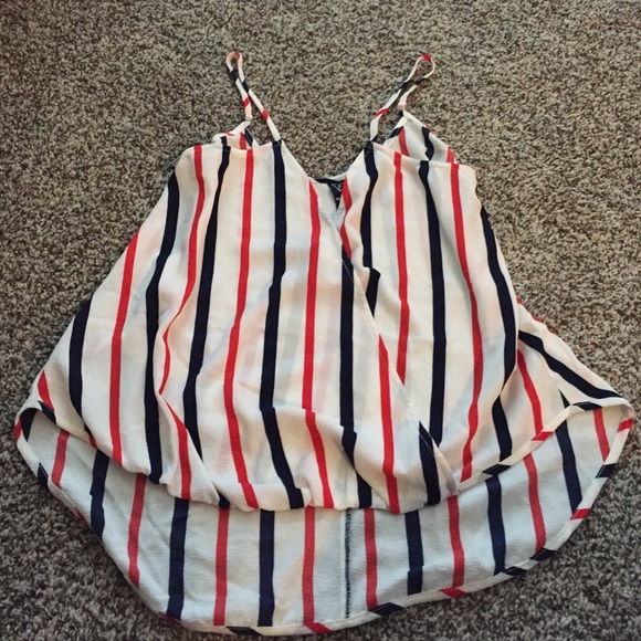 Red White Blue tank