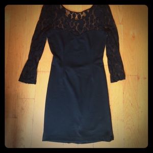Black forever 21 skintight dress