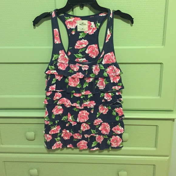 Hollister Floral Tank Top