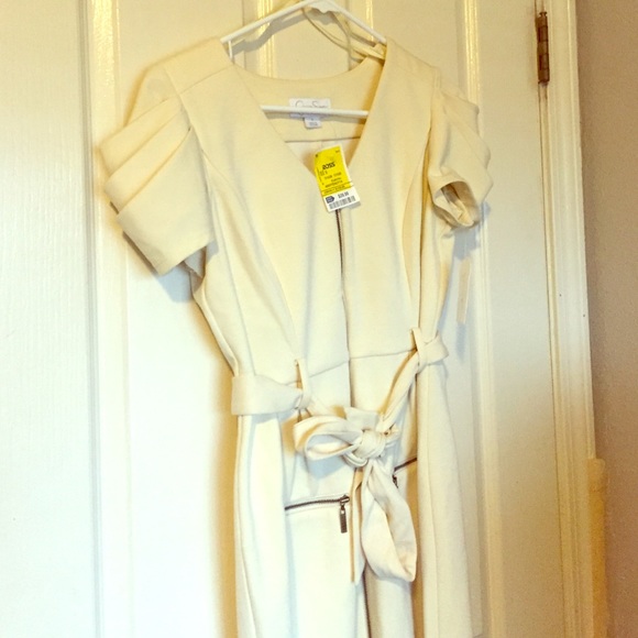 Jessica Simpson beige dress