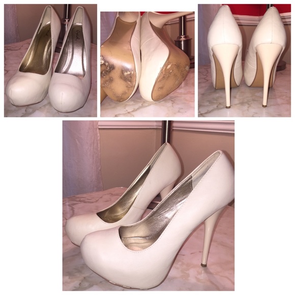 Beige/Nude pumps