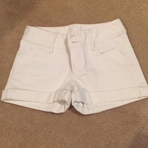 Lilly white jean shorts