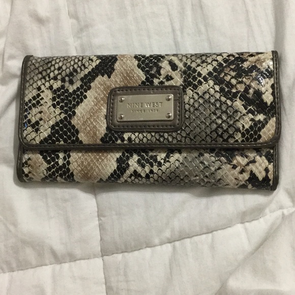 Nine West Alligator Skin Wallet