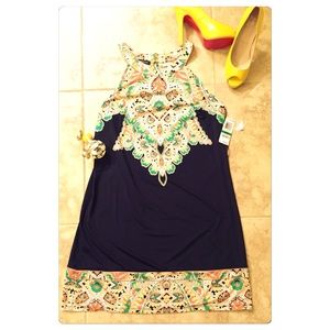 Indian Print Dress