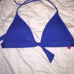 Victoria's Secret Blue Push-Up Halter Top