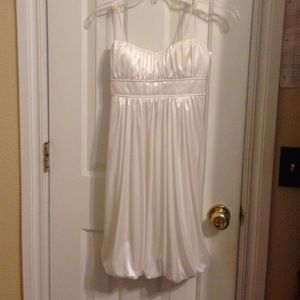 White party dress.