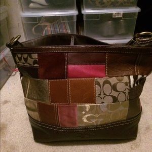Coach patchwork bag