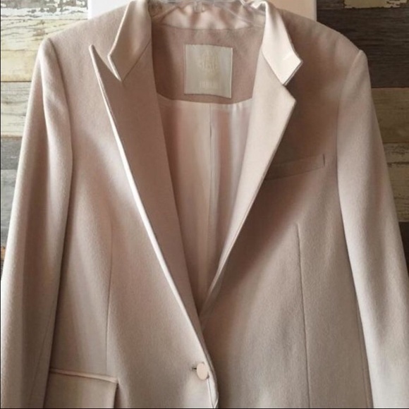 10/12 Cashmere & Silk Trench Coat - Picture 2 of 4