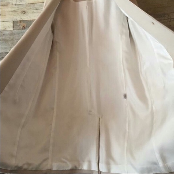 10/12 Cashmere & Silk Trench Coat - Picture 3 of 4