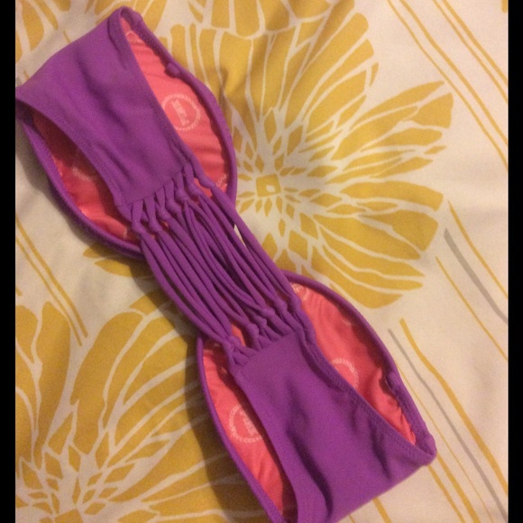 Victoria's Secret Bathing Suit Top Love Pink - Picture 3 of 4