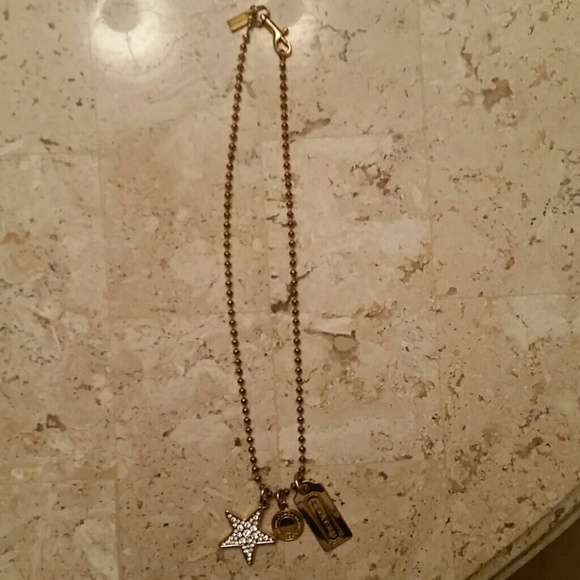 Coach Star and Lozenge Necklace - Picture 1 of 4