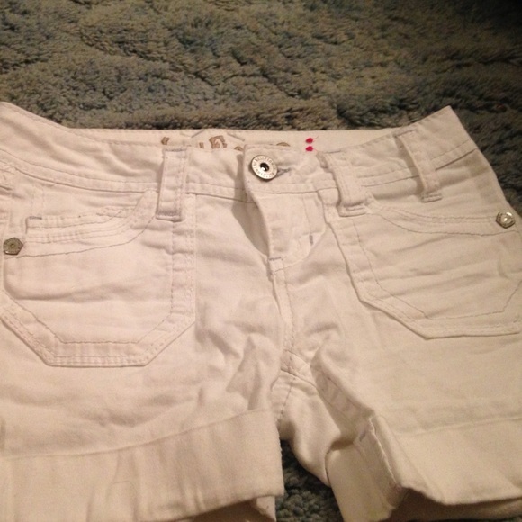 White shorts