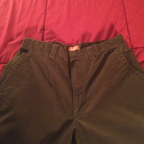 Men's Perry Ellis dark khakis - Picture 2 of 4