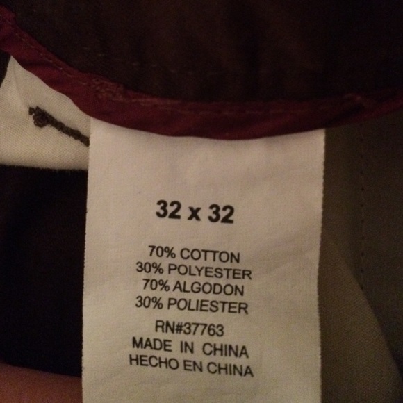 Men's Perry Ellis dark khakis - Picture 4 of 4