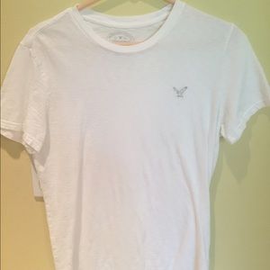 Men's White American Eagle shirt