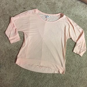 American Eagle Outfitter Pale Pink Top