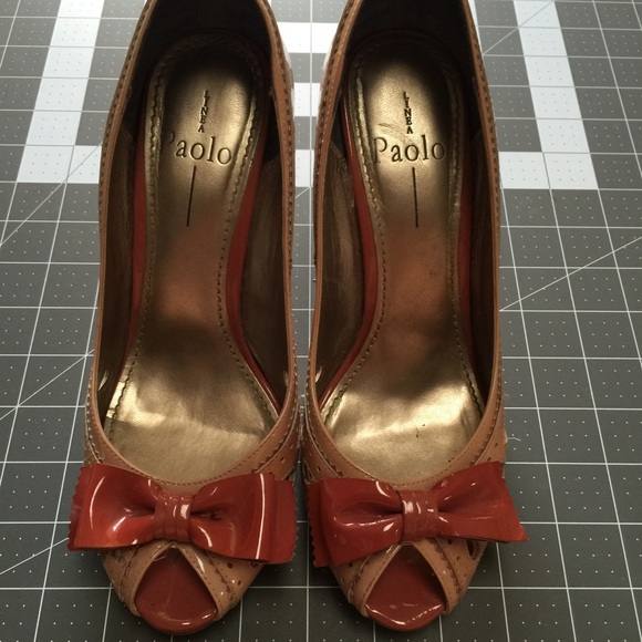 Paolo Shoes - Pink Linea Paolo heels size 8
