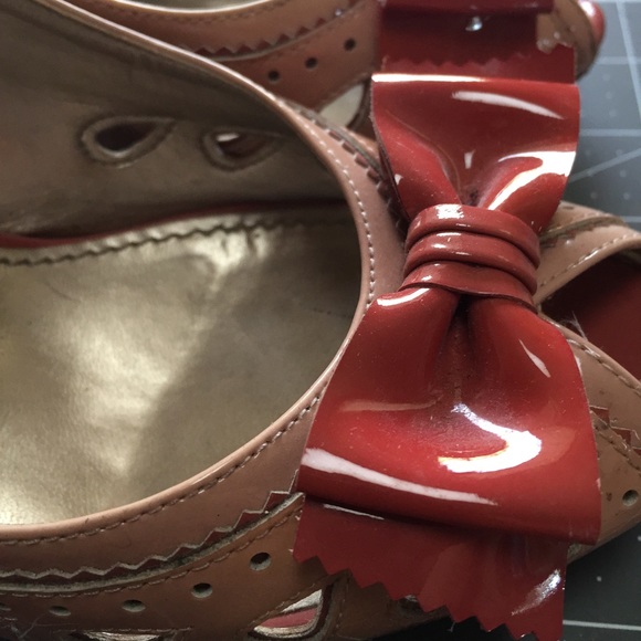 Pink Linea Paolo heels size 8 - Picture 2 of 4