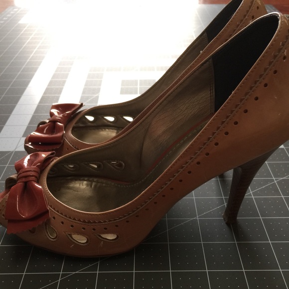 Pink Linea Paolo heels size 8 - Picture 4 of 4