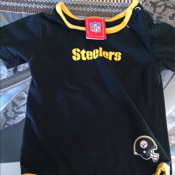 Steelers baby onesie