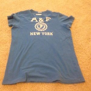 Light Blue A & F t-shirt