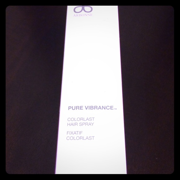 Arbonne colorlast hairspray