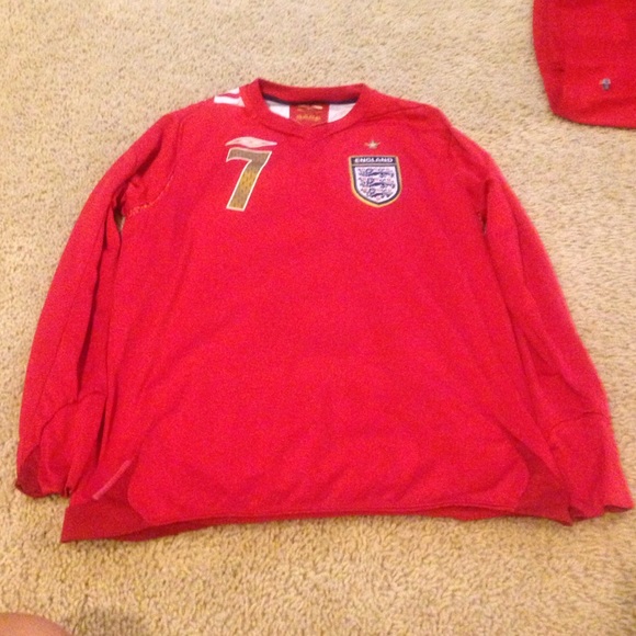 David Beckham kids England jersey