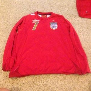 David Beckham kids England jersey