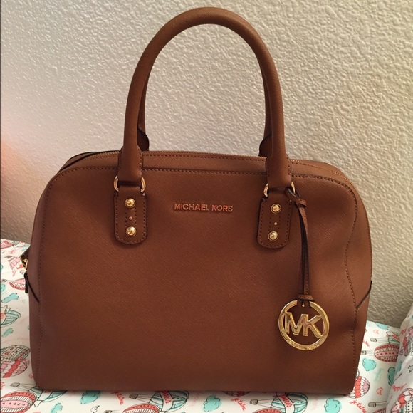 Michael Kors large dome satchel