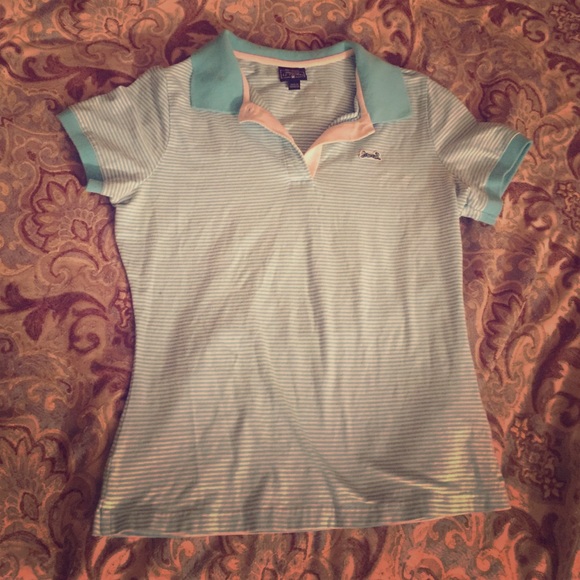 Striped polo
