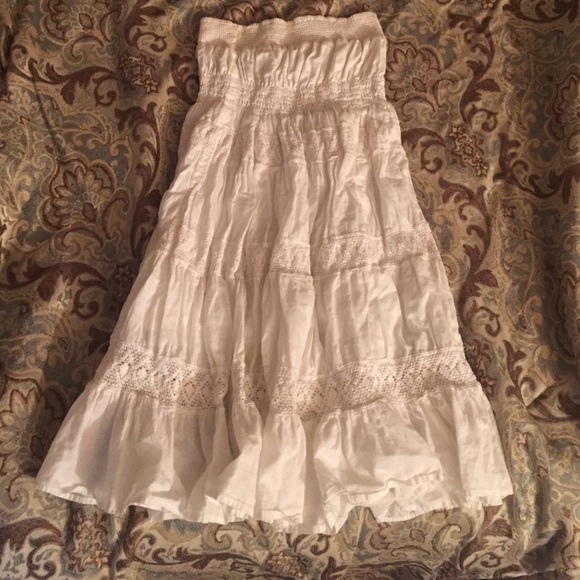 White dress sundress