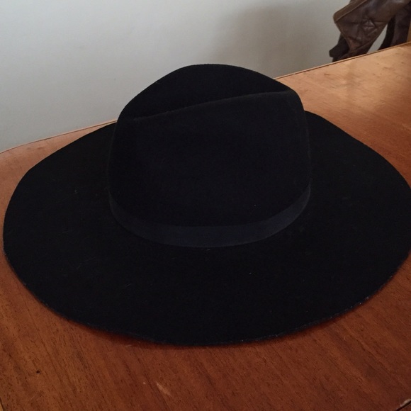 SOLD❗️Black Wool Western Floppy Hat - Picture 3 of 4