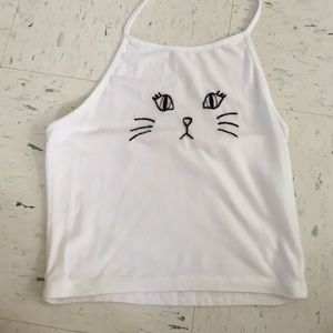 Brandy Melville Kitty Halter Top
