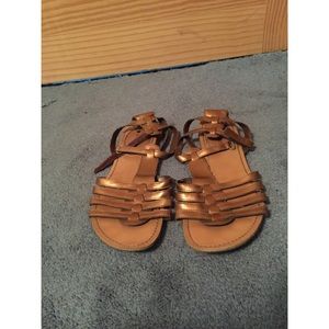 Gold/Bronze Sandals