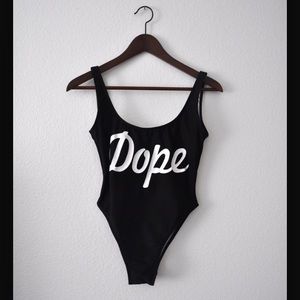 BRAND NEW 'Dope' Swimsuit.