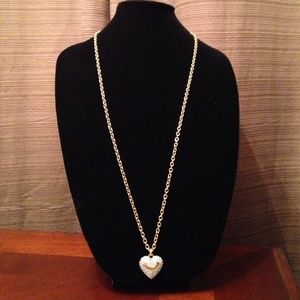 Juicy Couture heart necklace