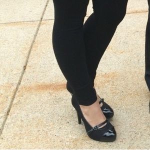 Black heels