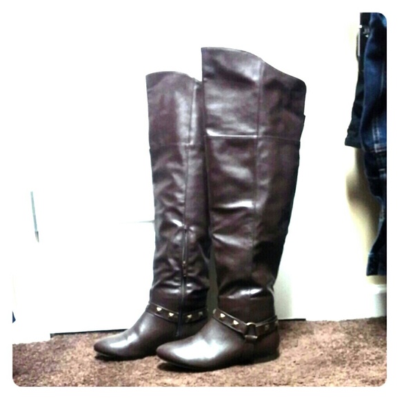 Tall Faux Leather Boot - Picture 1 of 3