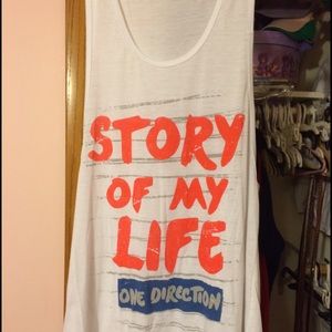 Limited Edition One Direction Tank Top