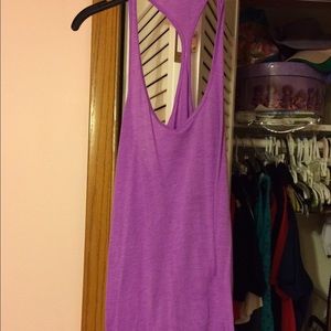 Purple Under Armour Tank Top