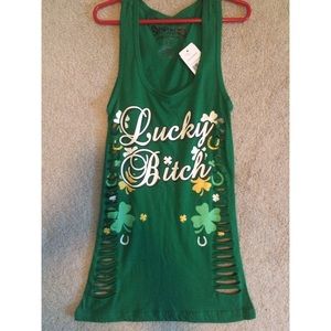 Laser Cut St. Patrick's Day Themed Shirt