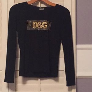 Black dolce&gabanna shirt