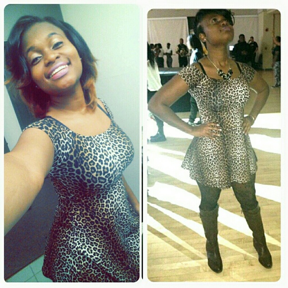 Deb 🐆CHEETAH Print Dress 👗👗👗