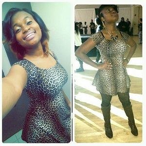 Deb 🐆CHEETAH Print Dress 👗👗👗